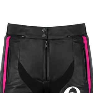 Pantalon de moto noir et rose pour homme, pantalon de protection pour moto, équipement de motard durable, coupe-vent, vêtements de sport de plein air - Product Image 5