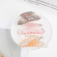 Pince à Cheveux Élégante Style Coréen avec Paillettes, Vente en Gros Usine, Accessoire Cheveux pour Chignon Arrière de la Tête pour Femme, Logo Personnalisé