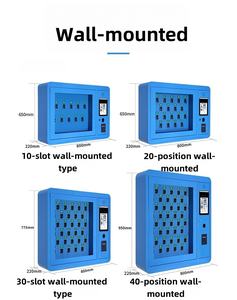 <span class=keywords><strong>Agence</strong></span> immobilière en gros casier à clés intelligent mural RFID mot de passe boîte à clés pour véhicules et accès par empreintes digitales - Product Image 6