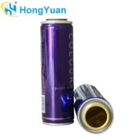 Pabrik Kaleng Aerosol Kosong Premium Langsung dari Pabrik OEM, Wadah Tutup Ulir Anti Bocor untuk Semprotan Kimia dengan Lapisan Pernis Bentuk Bulat