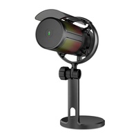ME60PLUS PC Gaming Professional RGB LED Studio Light USB Microphone