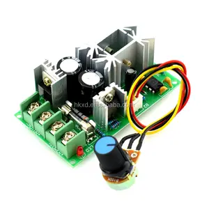 โมดูลDCมอเตอร์Governor 12V 24V 36V 48Vโมดูลไดรฟ์PWM Controller 20A Regulator