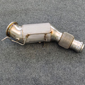 Downpipe de Flujo <span class=keywords><strong>Libre</strong></span> con Catalizador y Protector Térmico OBM Performance para BMW B48/B46 120i, 220i, 230i, 320i, 330e, 330i, 420i, 430i, 630i, 730i - Product Image 1