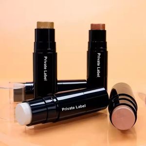 Ulikeke Créez votre propre logo – Stick de contouring double-embout bio rose waterproof pour le visage, illuminateur et bronzer - Product Image 1