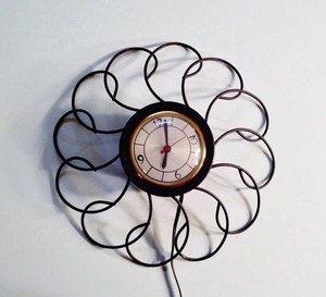 Best Design Retro Black Metal Iron Quartz <b>Wall</b> <b>Clock</b> Hot Selling Home Living Decorative Fancy <b>Wall</b> <b>Decor</b> <b>Wall</b> <b>Clock</b> Decorative - Product Image 2