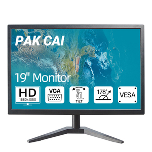 Phong cách mới mỏng <span class=keywords><strong>VGA</strong></span> văn phòng Màn hình máy tính 19 inch cho Internet cafe cybercafe - Product Image 3