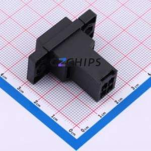 HC-3810-2*2EY-05 Housing (Wire-to-Board / Wire-to-Wire) P=3.81mm Connector 2x2P 3.81mm 5.08mm 2 - Product Image 2