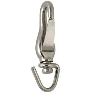 Gancho a presión de metal 5037Z Horse 3/8 "Zinc Diecast Campbel Swivel Zinc cast Open Eye Spring Snap Hook