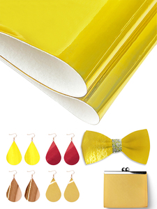 30*135 Caractéristiques Chaque Rouleau Miroir <span class=keywords><strong>Pu</strong></span> Matériel Haute Qualité En Cuir Artificiel Laine Semelle Matériau Utilisé pour Faire Des Sacs Chaussure - Product Image 3