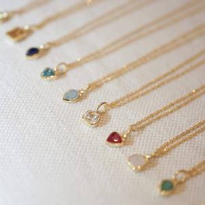 Colgantes <span class=keywords><strong>de</strong></span> acero inoxidable europeos y americanos con 12 piedras <span class=keywords><strong>de</strong></span> nacimiento <span class=keywords><strong>de</strong></span> colores, accesorios DIY para collares <span class=keywords><strong>de</strong></span> mujer con doce piedras <span class=keywords><strong>de</strong></span> nacimiento. - Product Image 5