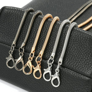 สายคล้องคอสแตนเลสสำหรับโทรศัพท์มือถือสายยาวสาย<span class=keywords><strong>คล้อง</strong></span>ทองทำจากโลหะผสมขัดเงาสาย<span class=keywords><strong>คล้อง</strong></span>ข้อมือปรับแต่งได้ตามสมัยนิยม - Product Image 2