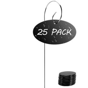 Étiquettes en acier inoxydable 304 pour plantes TJ4, étiquettes métalliques pour pots de pépinière, étiquettes de jardin durables, lot de 25 - Product Image 5