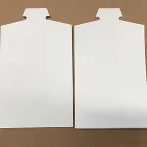 Kualitas Premium oleh Cina grosir satu sisi putih dilapisi papan dupleks abu-abu belakang