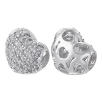 Jinyuan 18k Gold Plated Mini Bubble Letter Initial Charms Fashionable Diamond Pave with Zircon Made From Brass