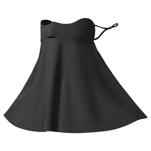 Velo de Protección Solar para Mujer, Tela de Seda de Hielo, Transpirable, Cobertura para Cuello y Hombros, Protección UV, Longitud Media - Product Image 1