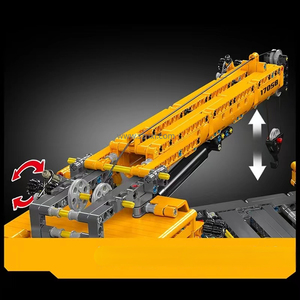 Moule <span class=keywords><strong>King</strong></span> 17058 série d'ingénierie Moc technique grue mobile motorisée bloc de construction jouets télécommande camion électrique briques - Product Image 5