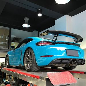 สปอยเลอร์หลังคาร์บอนไฟเบอร์แท้ สำหรับรถ Porsche <span class=keywords><strong>Cayman</strong></span> Boxster <span class=keywords><strong>GT4</strong></span> 981 718 <span class=keywords><strong>987</strong></span> - Product Image 3