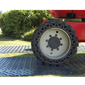 Nhiệm vụ nặng nề 4x8 uhmwpe HDPE tạm thời xây dựng đường Thảm máy xúc có thể truy cập mặt đất bảo vệ có thể tái chế PE CNC cắt - Product Image 4