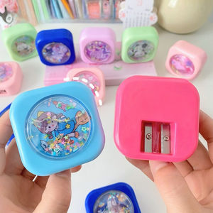 <span class=keywords><strong>Taille</strong></span>-<span class=keywords><strong>crayon</strong></span> à sable mouvant créatif à double trou dessin animé mignon <span class=keywords><strong>Panda</strong></span> Design fournitures scolaires en plastique cadeaux pour enfants - Product Image 3