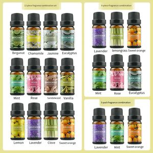 Huile essentielle naturelle pure 100% naturelle extraite de plantes, soluble dans l'eau, aromathérapie, huiles essentielles pour diffuseur <span class=keywords><strong>et</strong></span> humidificateur - Product Image 4