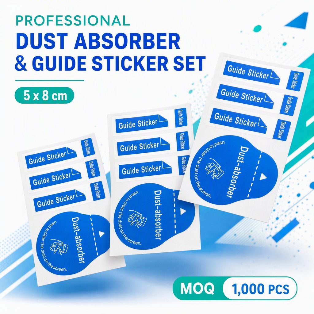 Wholesale Cleanser <strong>Screen</strong> <strong>Protector</strong> Accessories Set Anti-Dust <strong>Guide</strong> Sticker Professional Phone Film Installation Tool Guangdong