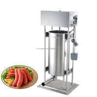 Nouvelle machine à saucisses électrique commerciale entièrement automatique en acier inoxydable 304 grande capacité 100 kg/h monophasée 220V