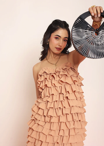 Vestido Midi con Volantes y Tirantes Ajustables, Elegante, Casual, Bohemio, de Playa, para Fiestas de Verano, Vestido de Moda para Mujer, Atuendo Moderno - Product Image 5