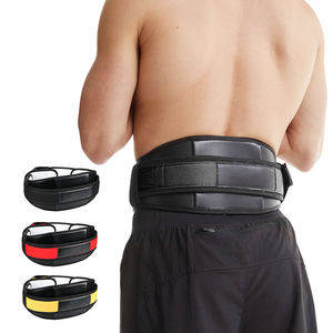 Gants de musculation pour la salle de <span class=keywords><strong>sport</strong></span>, manchons de genou de 7 mm, <span class=keywords><strong>ceinture</strong></span> de musculation lombaire - Product Image 1