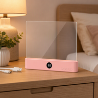 Lampe de lecture LED multifonctionnelle transparente pour tablette, luminosité réglable avec écran numérique pour étudiants – Offre Spéciale