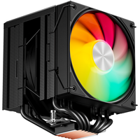 Kipas CPU ARGB upHere 100% RAM Clearance Air Cooler 6 Heat Pipes Dual Tower Heatsink untuk AMD AM5 Intel LGA 1700 115x 2011 2066