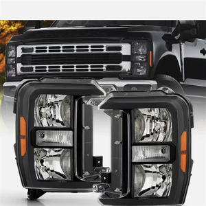 Phía Trước Đèn Pha Lắp Ráp Cho Ford F250 F350 <span class=keywords><strong>F450</strong></span> Superduty 2023 2024 <span class=keywords><strong>2025</strong></span> Chrome Nhà Ở Đầu Đèn Đèn Đèn PC3Z13008G PC3Z13008H - Product Image 3