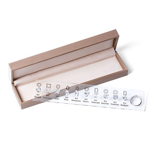 Outils <span class=keywords><strong>de</strong></span> découpe <span class=keywords><strong>de</strong></span> diamants 1ct-6ct avec logo personnalisé sans frais supplémentaires, ensemble <span class=keywords><strong>de</strong></span> pierres maîtresses <span class=keywords><strong>de</strong></span> haute qualité en zircone cubique (CZ) pour la fabrication <span class=keywords><strong>de</strong></span> bijoux - Product Image 3