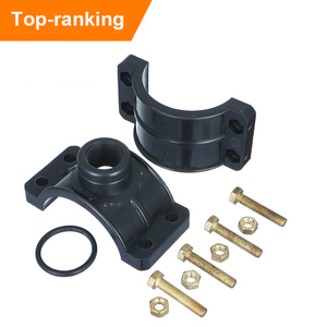 Raccordo a sella in plastica PP con <span class=keywords><strong>4</strong></span> viti per tubi HDPE da irrigazione a goccia da <span class=keywords><strong>1</strong></span>/<span class=keywords><strong>2</strong></span>'', 3/<span class=keywords><strong>4</strong></span>'', <span class=keywords><strong>1</strong></span>'', <span class=keywords><strong>2</strong></span>'' - Produzione Cinese - Product Image 3