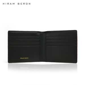 Portafoglio in pelle con blocco Rfid <span class=keywords><strong>di</strong></span> lusso autentico italiano Hiram Beron - Product Image 5
