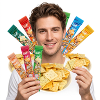 Chips de Patata Sin Freír, Sin Aditivos, Snack Natural Premium, Mezcla de Sabores, Exportación, HACCP, ISO, Para Familias y Escuelas