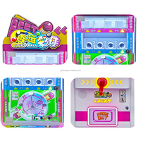 Mini machine à boules porte-bonheur en métal, à monnayeur, version anglaise, avec garantie d'un an, pour distributeurs automatiques de cadeaux et machines de jeu d'arcade, personnalisable