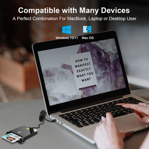 USB thông minh Đầu đọc thẻ tín dụng Nhà Văn <span class=keywords><strong>chip</strong></span> cho ATM cac <span class=keywords><strong>IC</strong></span> ID thẻ Sim đọc - Product Image 5