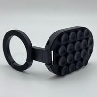 Nouveau support de téléphone magnétique pliable avec ventouse en silicone, rotation à 360 degrés, support universel portable pour lit