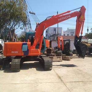Excavadora HITACHI Hitachiex120 de 12 Toneladas, 95% Nueva, Original Japonesa con EPA y CE, Usada en Agricultura para Excavación - Product Image 2
