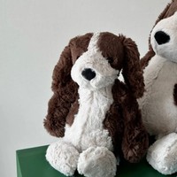 Boneka Anjing Spaniel Bashful Toy Story PLAYPOP JC Style 31cm, Ultra Lembut, Telinga Panjang dan Lentur, Bagian Bawah Berbobot, Pereda Stres