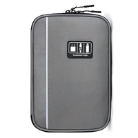 Estuche Organizador de Viaje para Dispositivos Electrónicos Grandes, Bolsa de Almacenamiento para Accesorios Tecnológicos, Teléfono, Batería Externa, Tarjeta SD, Cables