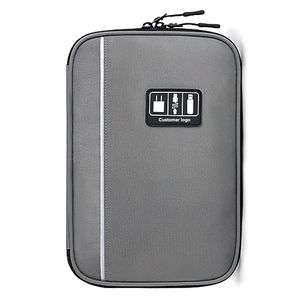 Large Electronics Travel Organizer Case, Tech Accessories Cord Storage Bag for <b>Phone</b>, Power Bank, SD Card, <b>Cables</b> - Product Image 6