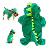 경제적 인 사용자 정의 디자인 개 옷 작은 애완 동물 의상 할로윈 공룡 (XL)