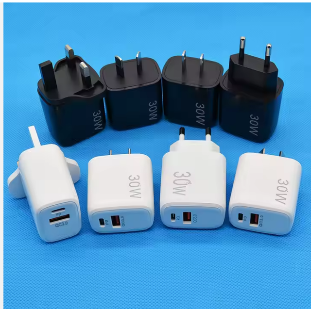 20W 25W 30W 35W 45W 60W 65W 100W 120W Dual 3 4 5 6 Multi Port QC 3.0 PD USB Type C Power Adapter Wall Charger for Phone Laptop