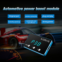 Blaues Elektronik-Zubehör 9-Modus Digitaler Auto-Gaspedalregler Rennbeschleuniger Potenzpedal-Booster