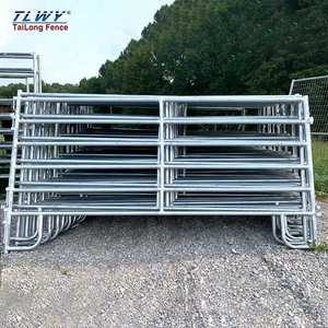 Cercado de metal para caballos, valla de vaca y oveja, paneles de valla portátiles para caballos - Product Image 5