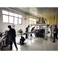 Chaîne de production de compoundage et de pelletisation d'extrudeuses à double vis de fibre de retraitement de nylon PA