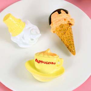 Creative INS Afternoon Tea 3D Magnet Resin Polyresin Home Decoration <b>Style</b> for Refrigerator for Souvenir or Gift - Product Image 4