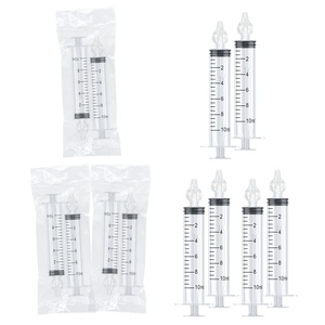 Rondelle de <span class=keywords><strong>nez</strong></span> pour bébé usine 2pcs Rondelle de <span class=keywords><strong>nez</strong></span> pour bébé Paquet scellé Nettoyant pour bébé Aspiration nasale Injection <span class=keywords><strong>Seringue</strong></span> Pp - Product Image 4