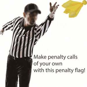 Nouveau produit 2025 – Drapeaux de pénaltys de football jaunes et rouges 100 % polyester de haute qualité pour accessoires de fête – Vente en gros - Product Image 4